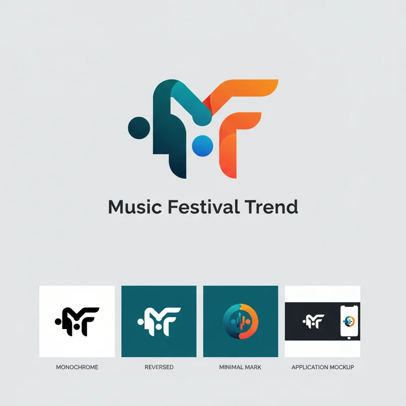 Elegant AI-created brand identity for luxury brand