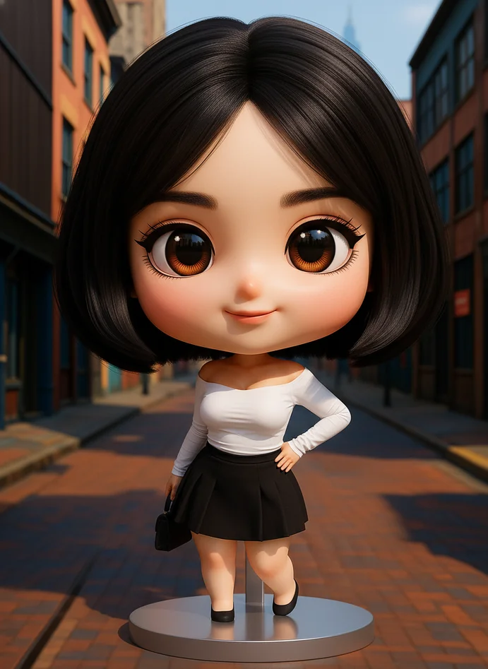 Chibi Doll Generator collectible quality rendering