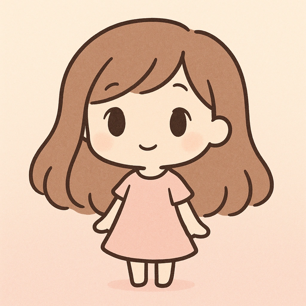 Minimalist-style Chibi image with simple and smooth lines, harmonious color scheme, retaining character features while adding cute elements, showcasing a unique artistic style.