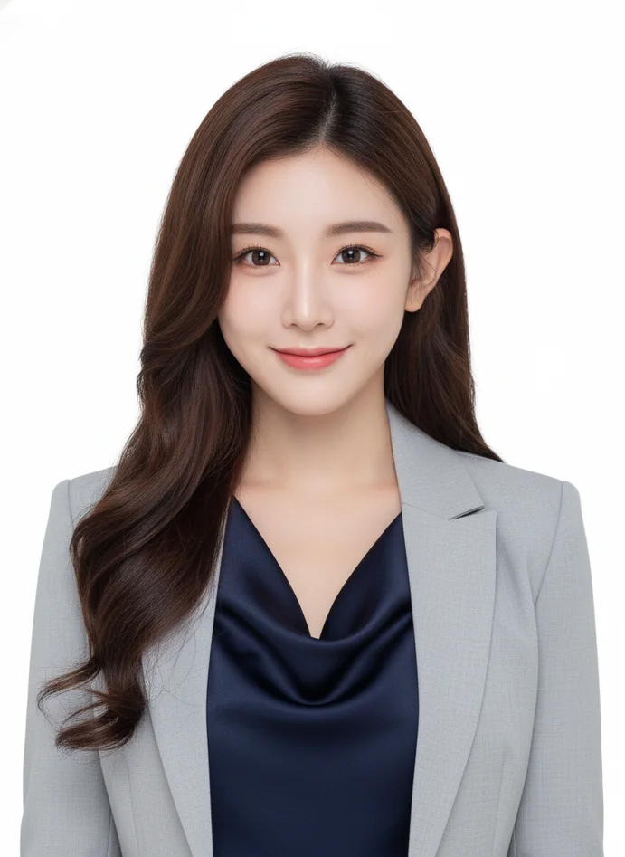 中国ビザ青背景フォーマット