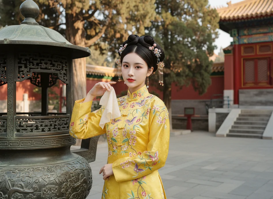 Click to view 紫禁城御花園の設定 in full size 紫禁城御花園の設定