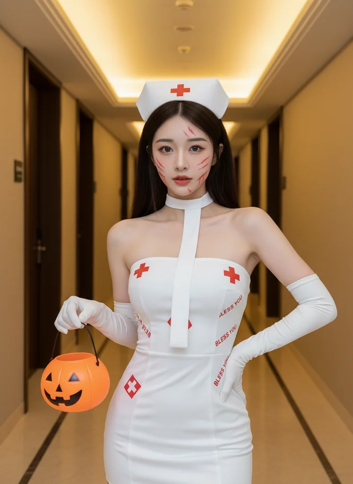 ハロウィンセクシーナース - ホラーテーマパーティー