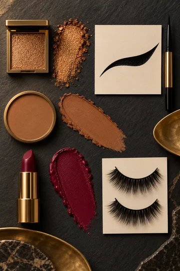 His photo and the Brass Liner makeup reference 2