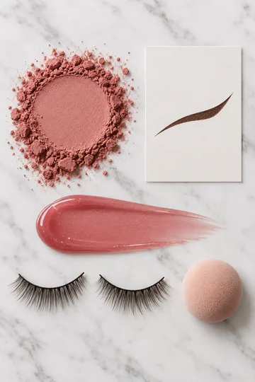 His photo and the Rose Board makeup reference 2