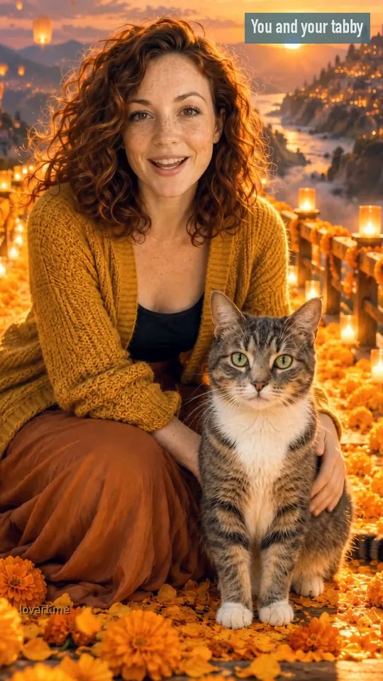 You and your tabby early frame of the clip