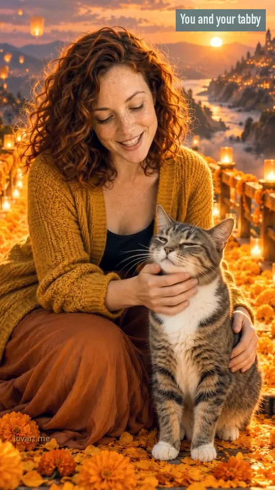 You and your tabby late frame of the clip